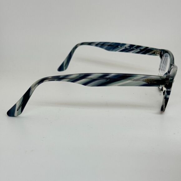 Ray Ban RB5359 5839 blue Tortoise Oval Eyeglasses Frames 51-19 145 H15047 - Picture 4 of 7